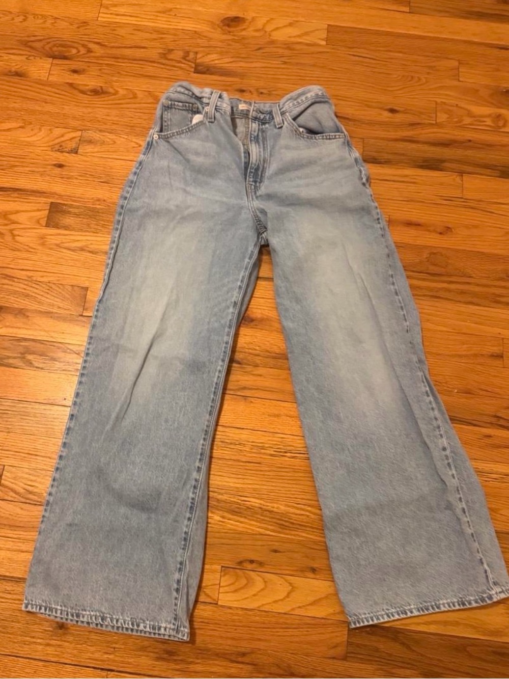 Levi's Cinch Baggy Jeans - Light Blue Denim